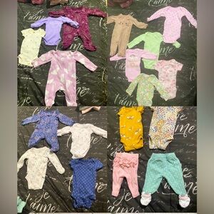 preemie baby girl bundle